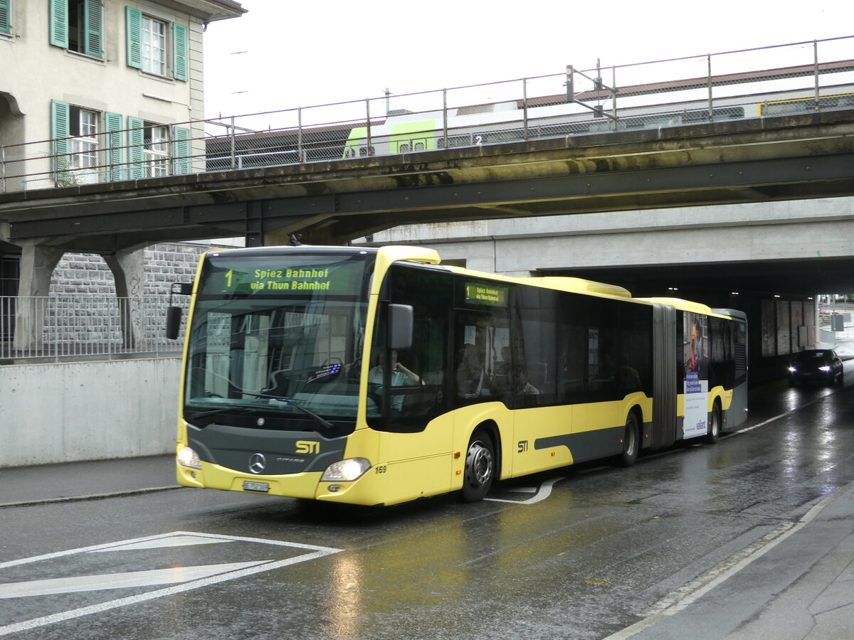 (237'416) - STI Thun - Nr. 169/BE 752'169 - Mercedes am 24. Juni 2022 in Thun, Frutigenstrasse