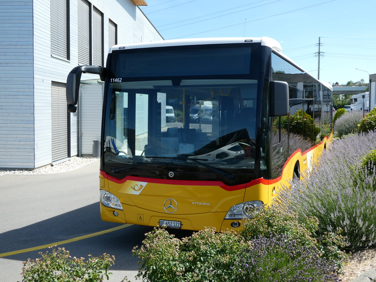 (237'849) - PostAuto Bern - Nr. 2/BE 652'122 - Mercedes am 3. Juli 2022 in Kerzers, Interbus