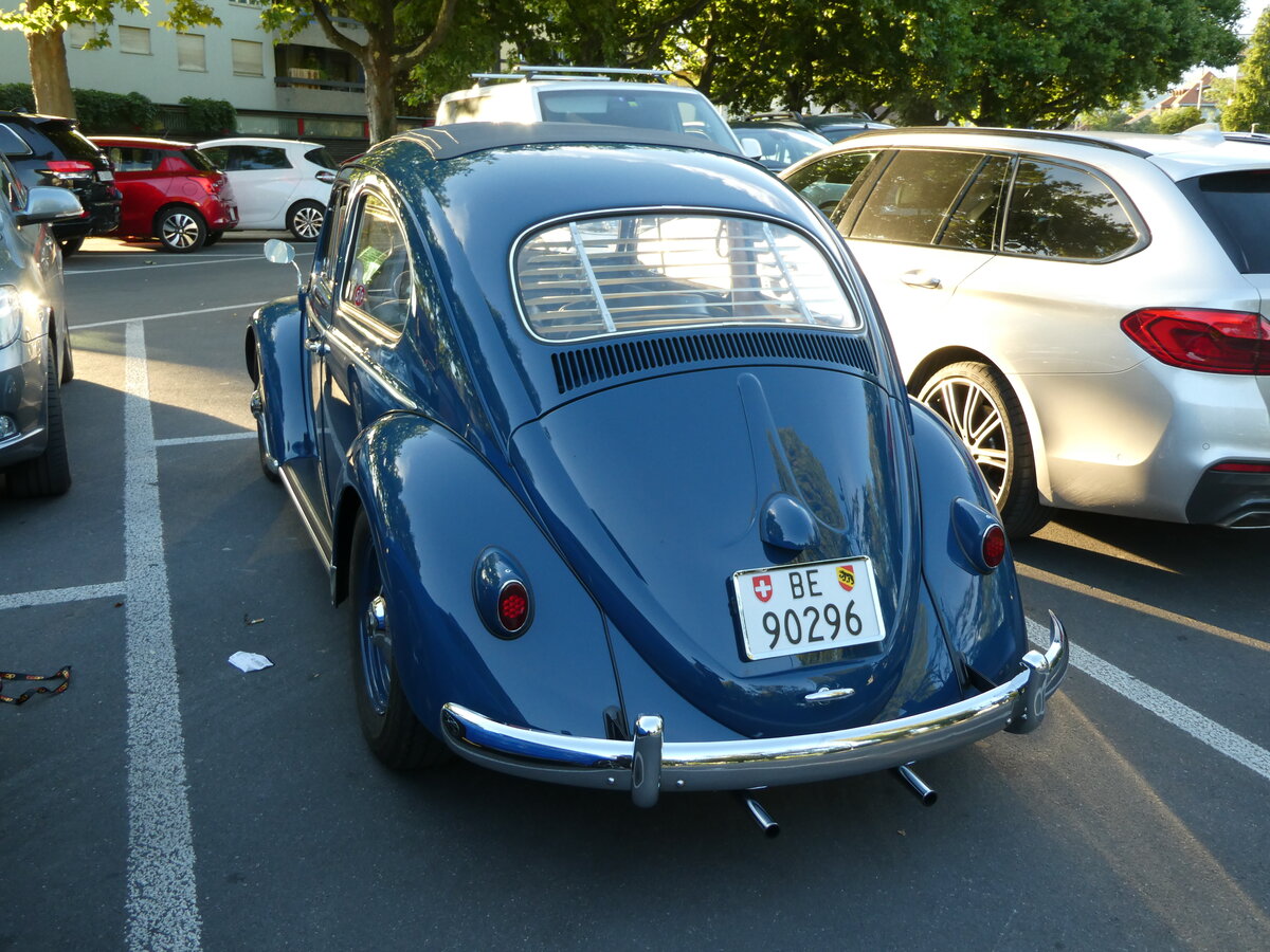 (238'054) - VW-K�fer - BE 90'296 - am 13. Juli 2022 in Thun, Lachen