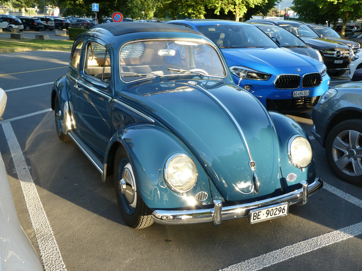 (238'055) - VW-K�fer - BE 90'296 - am 13. Juli 2022 in Thun, Lachen