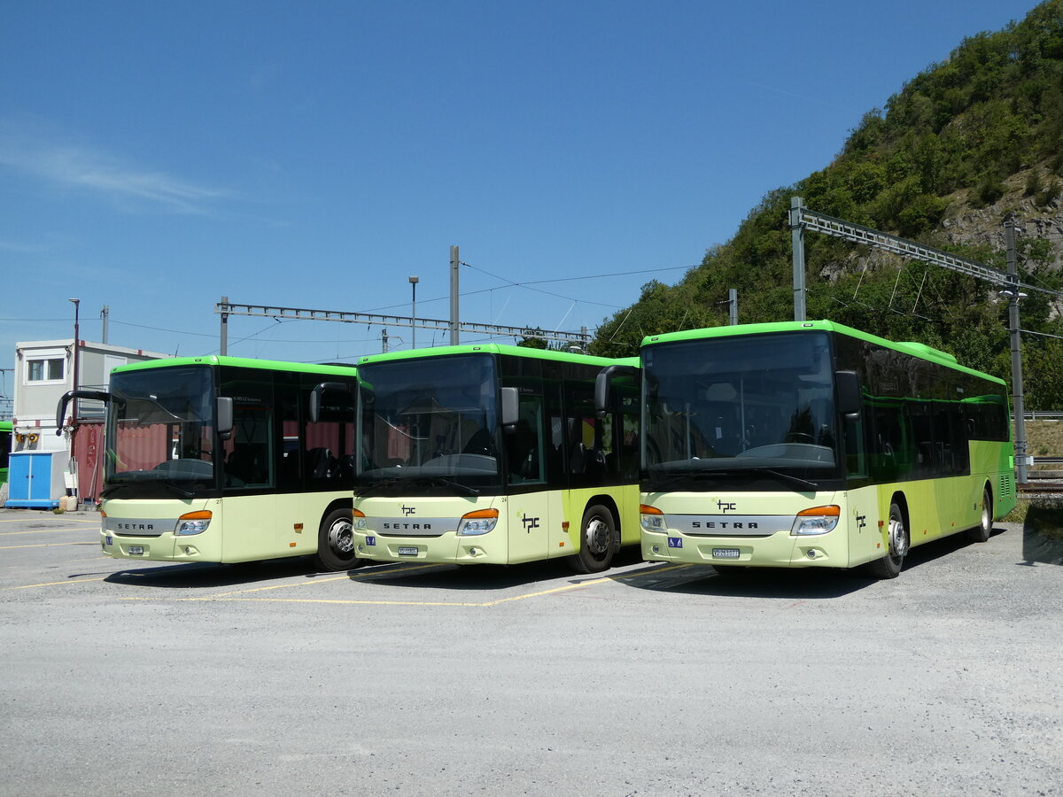 (238'134) - TPC Aigle - Nr. 30/VD 263'077 - Setra (ex Volnbusz, H-Budapest) am 16. Juli 2022 in Aigle, Dpt