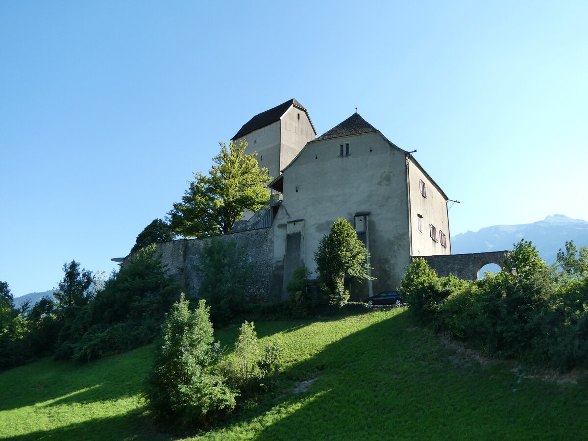 (238'270) - Das Schloss Sargans am 17. Juli 2022