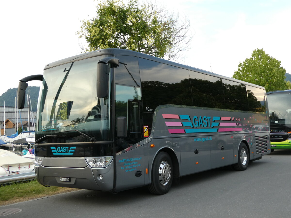 (238'313) - Gast, Utzenstorf - SO 145'873 - Van Hool am 22. Juli 2022 in Thun, Strandbad