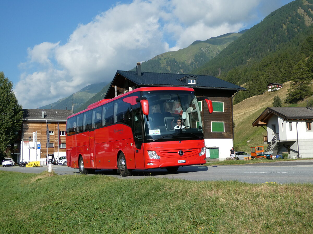 (238'362) - Nunes, Zrich - Nr. 21/ZH 144'725 - Mercedes am 24. Juli 2022 in Ulrichen, Furkastrasse