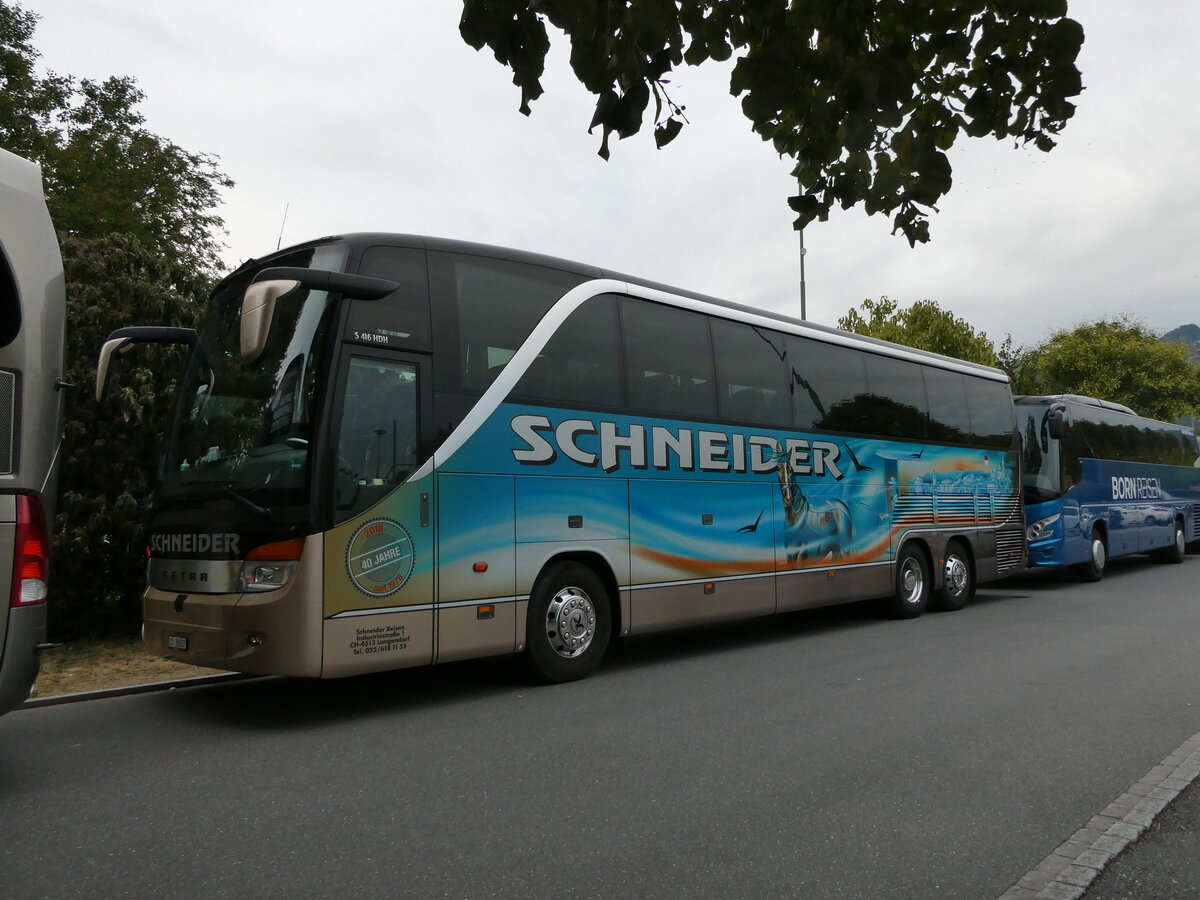 (238'826) - Schneider, Langendorf - SO 20'457 - Setra am 6. August 2022 in Thun, Strandbad