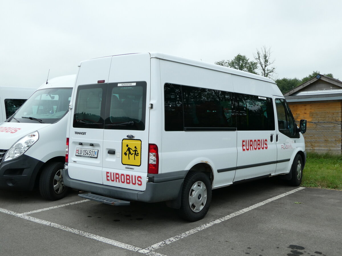 (238'911) - Einwohnergemeinde, Ruswil - Nr. 66/LU 154'511 - Ford am 7. August 2022 in Ruswil, Garage ARAG