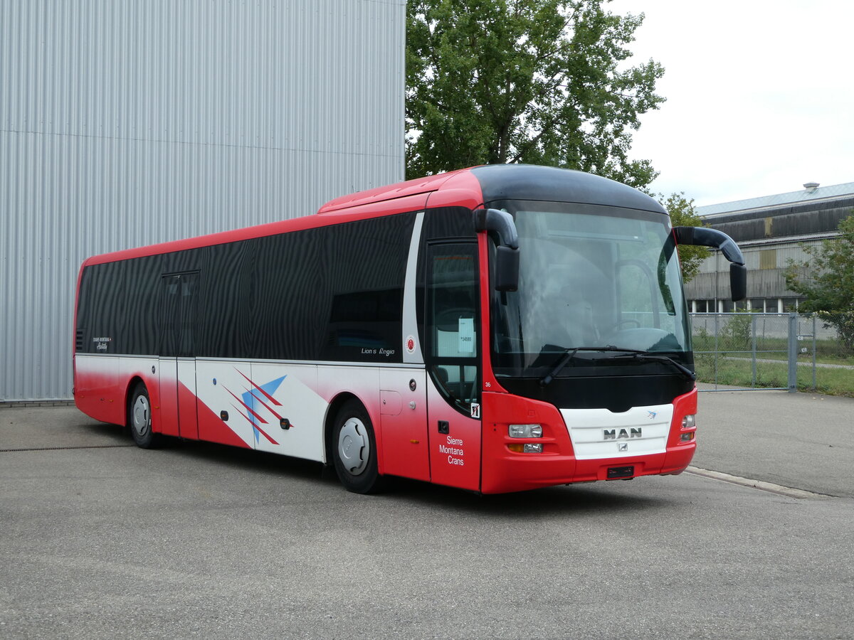 (238'942) - SMC Montana - Nr. 36 - MAN am 7. August 2022 in Winterthur, EvoBus