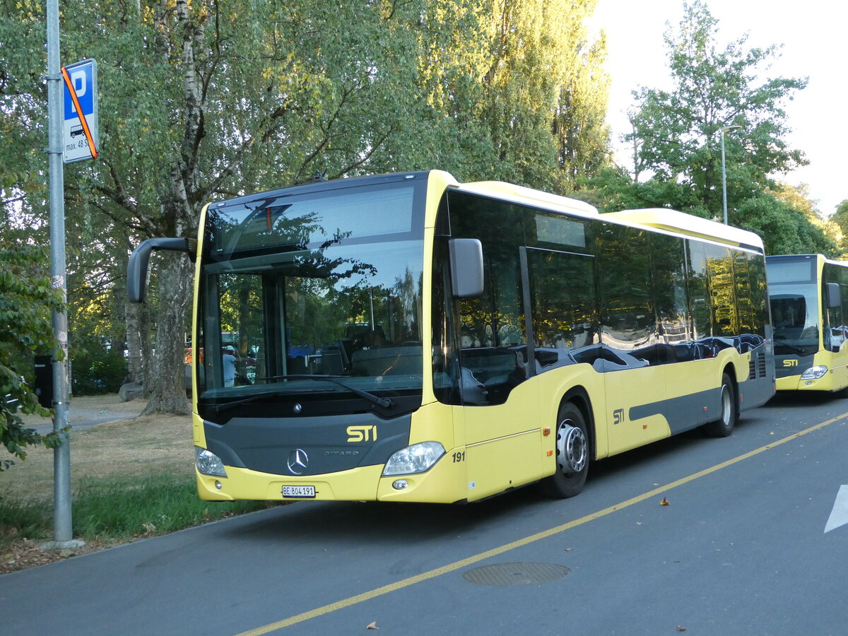 (238'983) - STI Thun - Nr. 191/BE 804'191 - Mercedes am 12. August 2022 in Thun, Lachen