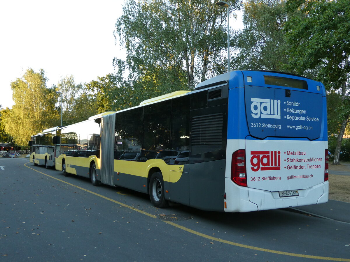 (238'986) - STI Thun - Nr. 182/BE 804'182 - Mercedes am 12. August 2022 in Thun, Lachen