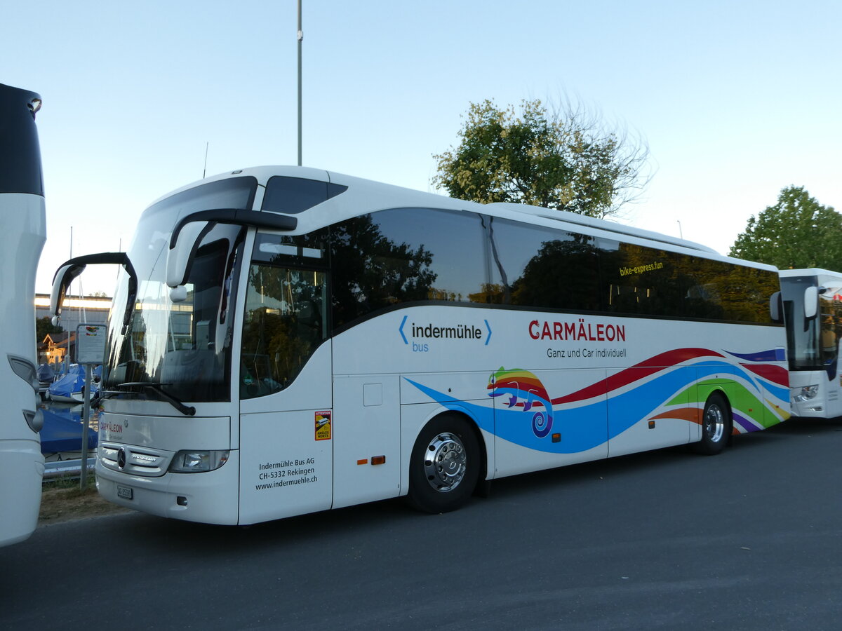 (238'995) - Indermhle, Rekingen - Nr. 113/AG 25'599 - Mercedes am 12. August 2022 in Thun, Strandbad