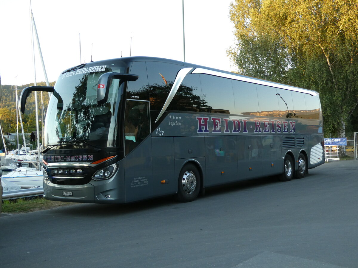 (239'034) - Heidi, Liesberg - BL 194'496 - Setra am 13. August 2022 in Thun, Strandbad