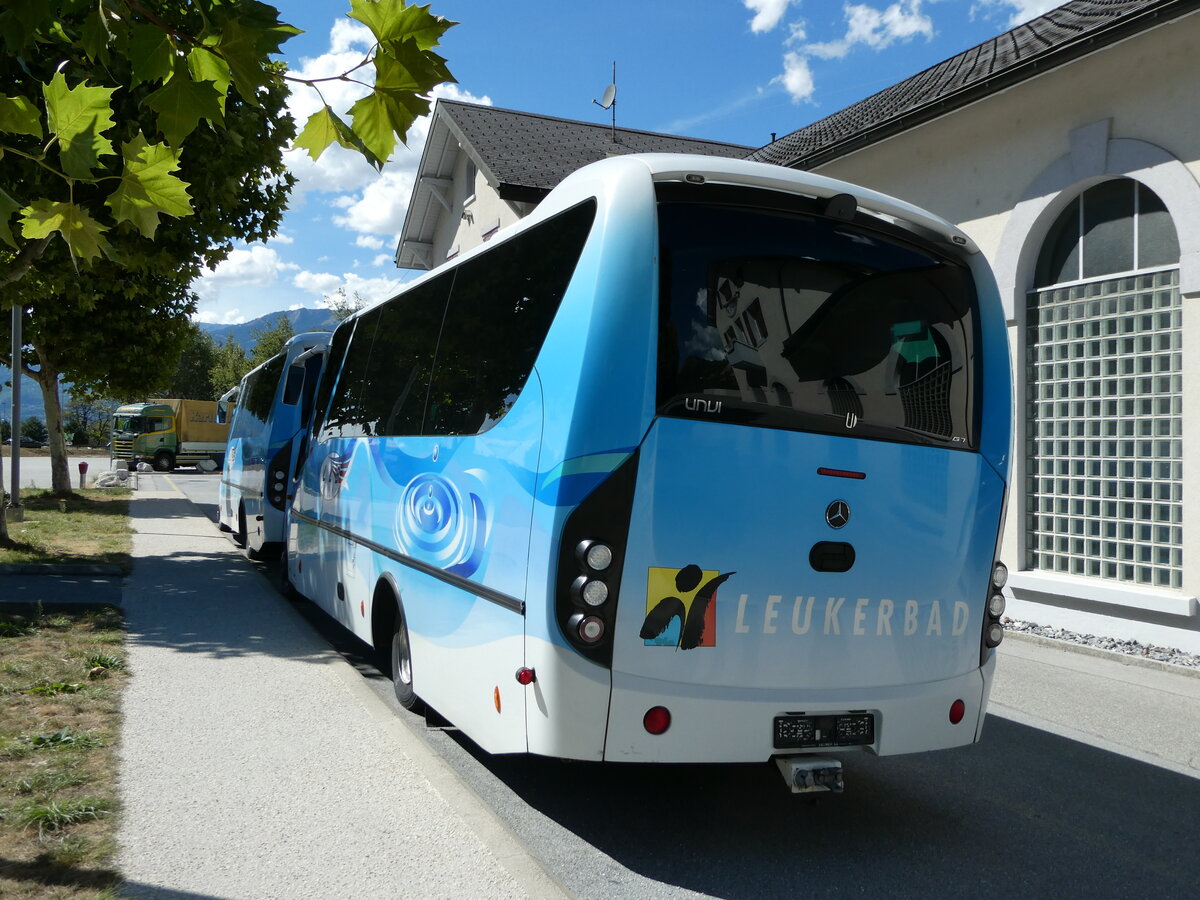 (239'427) - LLB Susten - Nr. 14 - Mercedes/UNVI am 21. August 2022 in Leuk, Garage