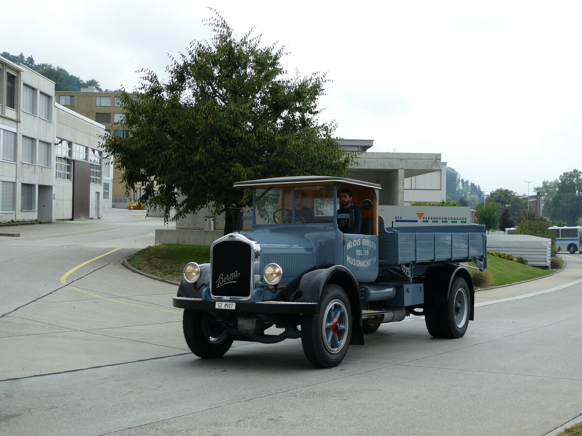 (239'534) - Ehrler, K�ssnacht - SZ 6927 - Berna am 27. August 2022 in Oberkirch, CAMPUS Sursee