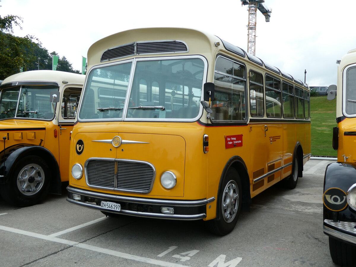 (239'613) - Rber, Mettmenstetten - ZH 546'297 - FBW/Gangloff (ex P 23'202; ex P 21'002) am 27. August 2022 in Oberkirch, CAMPUS Sursee