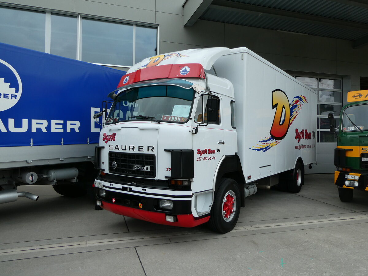 (239'640) - Dysli, Bern - Nr. 11/BE 83'396 - Saurer am 27. August 2022 in Oberkirch, CAMPUS Sursee