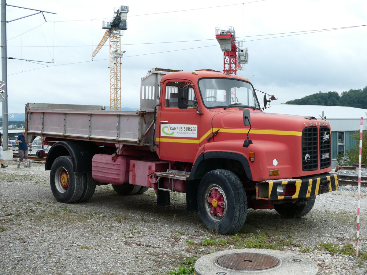 (239'668) - CAMPUS Sursee, Oberkirch - Saurer am 27. August 2022 in Oberkirch, CAMPUS Sursee