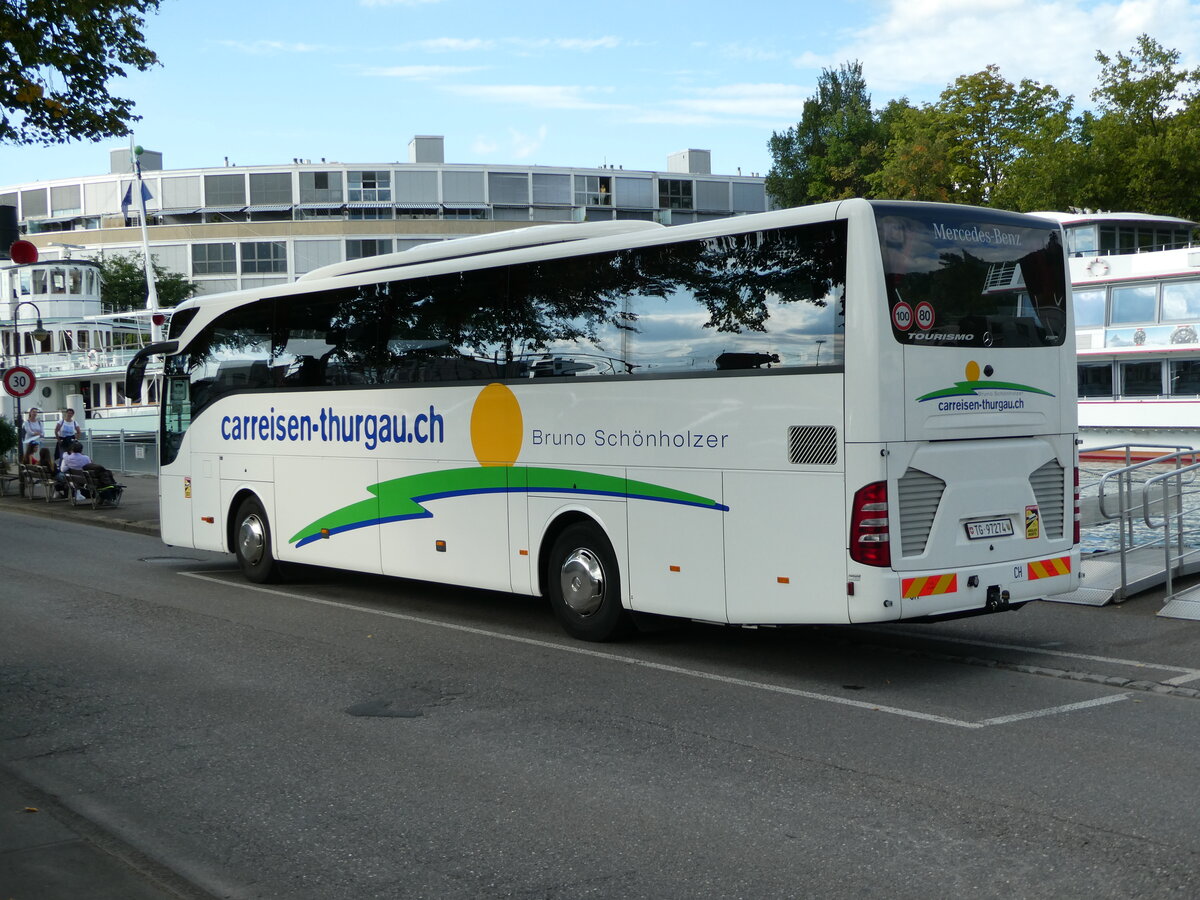 (239'715) - Schnholzer B., Istighofen - TG 97'274 - Mercedes am 27. August 2022 bei der Schifflndte Thun