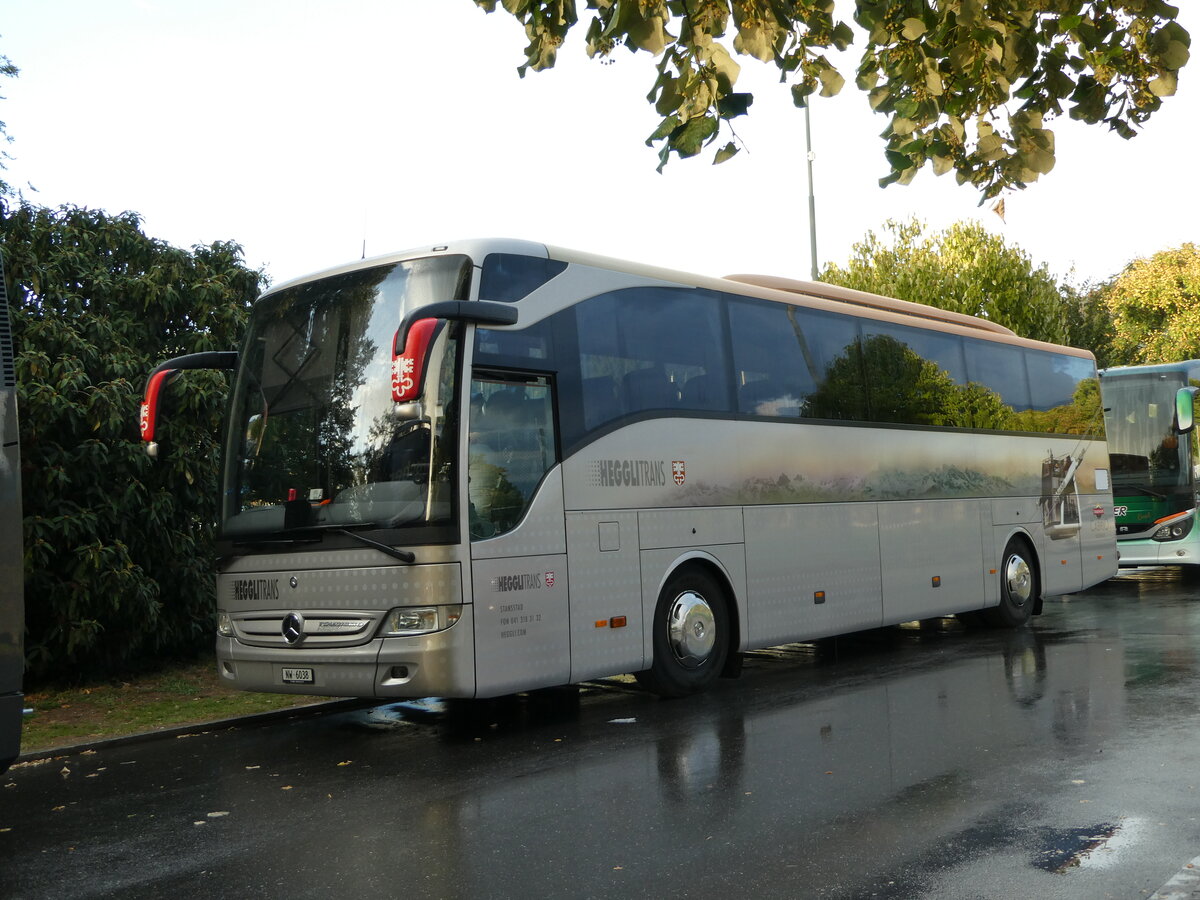 (239'721) - Heggli, Stansstad - NW 6038 - Mercedes am 27. August 2022 in Thun, Strandbad