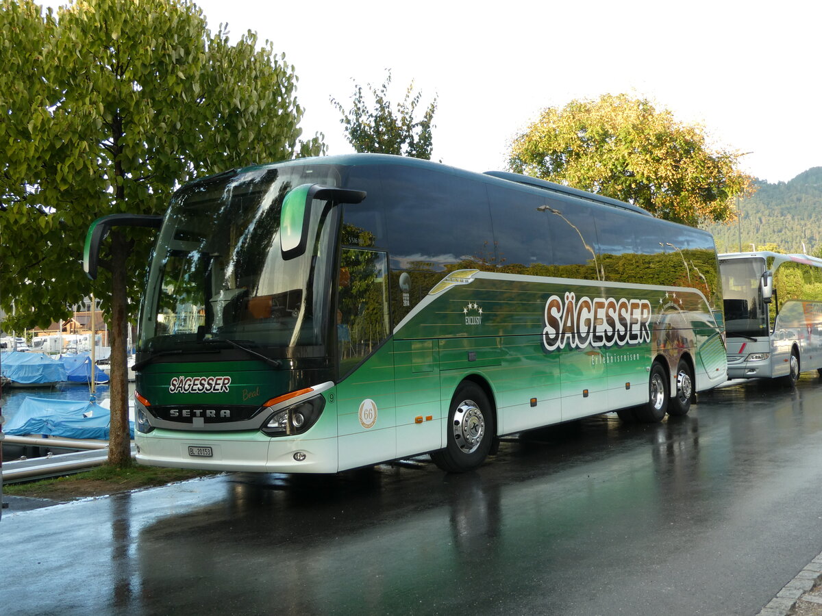 (239'722) - Sgesser, Wintersingen - Nr. 9/BL 20'153 - Setra am 27. August 2022 in Thun, Strandbad