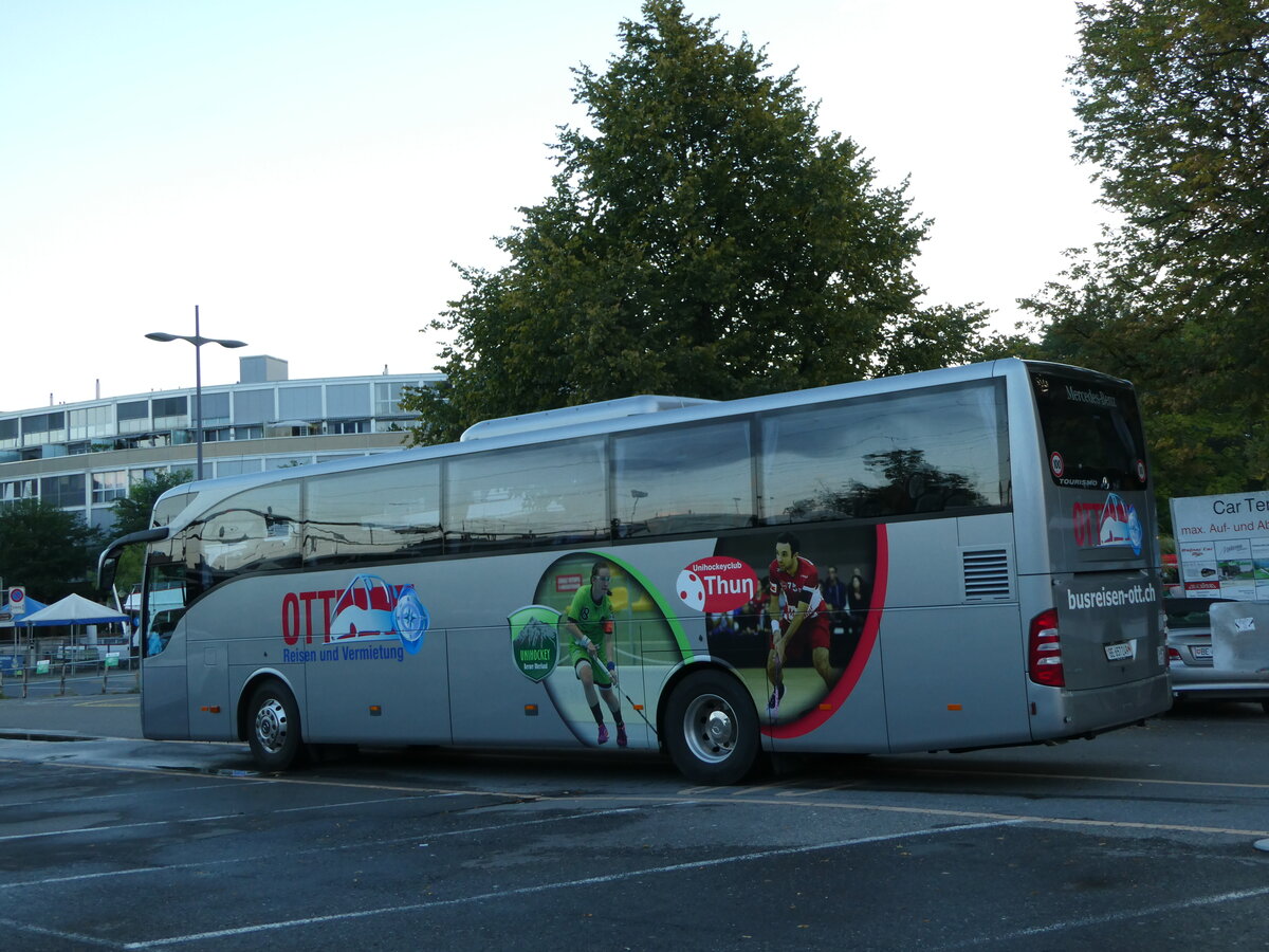 (239'913) - Ott, Steffisburg - BE 657'249 - Mercedes am 4. September 2022 in Thun, CarTerminal