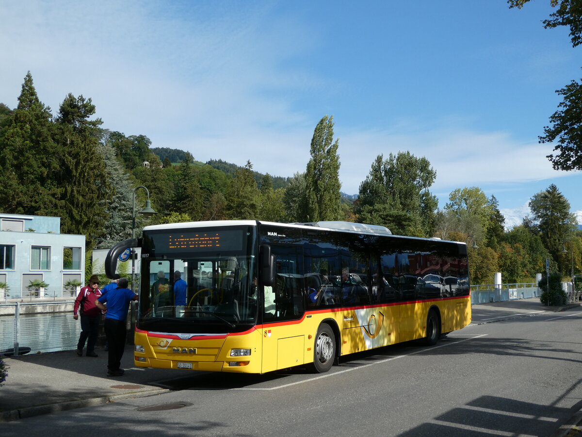 (240'128) - Steiner, Messen - SO 20'141 - MAN am 18. September 2022 bei der Schifflndte Thun