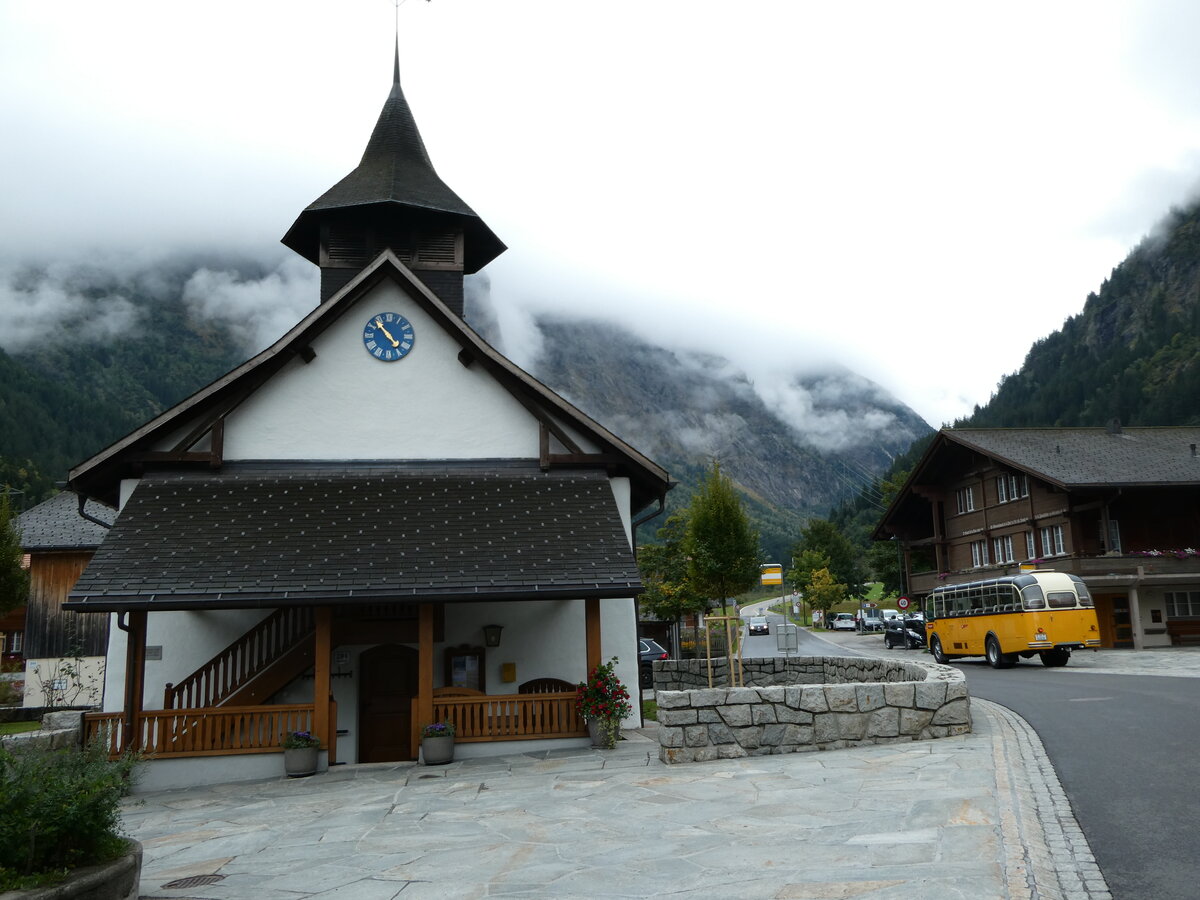 (240'263) - Kirche Guttannen am 25. September 2022