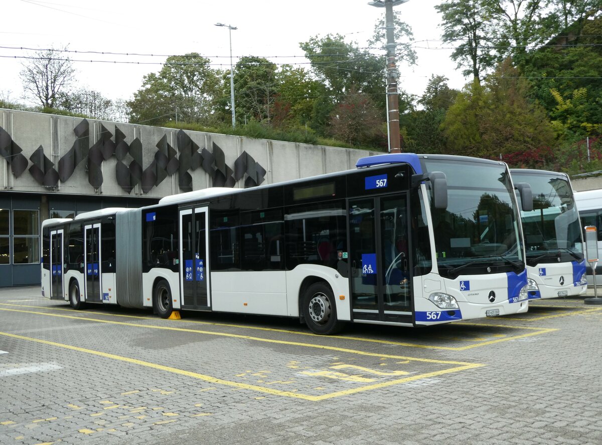 (240'424) - TL Lausanne - Nr. 567/VD 605'580 - Mercedes am 1. Oktober 2022 in Lausanne, Dpt Borde