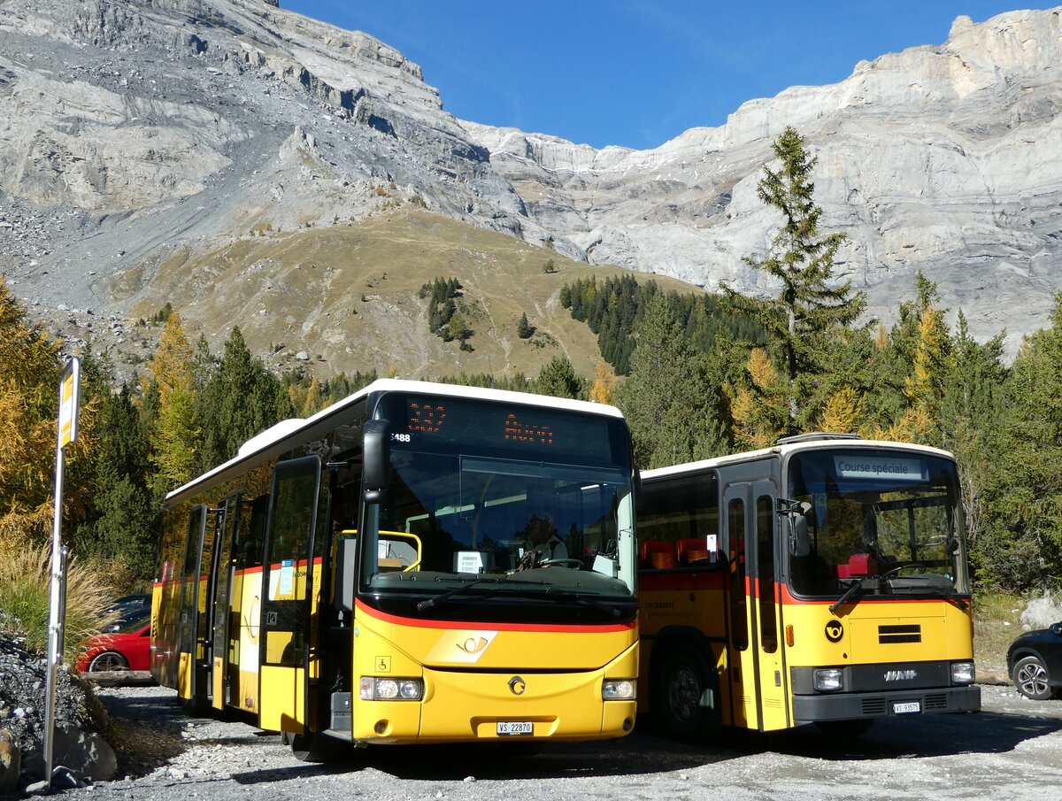 (241'443) - Evquoz, Erde - VS 22'870 - Irisbus am 16. Oktober 2022 in Derborence