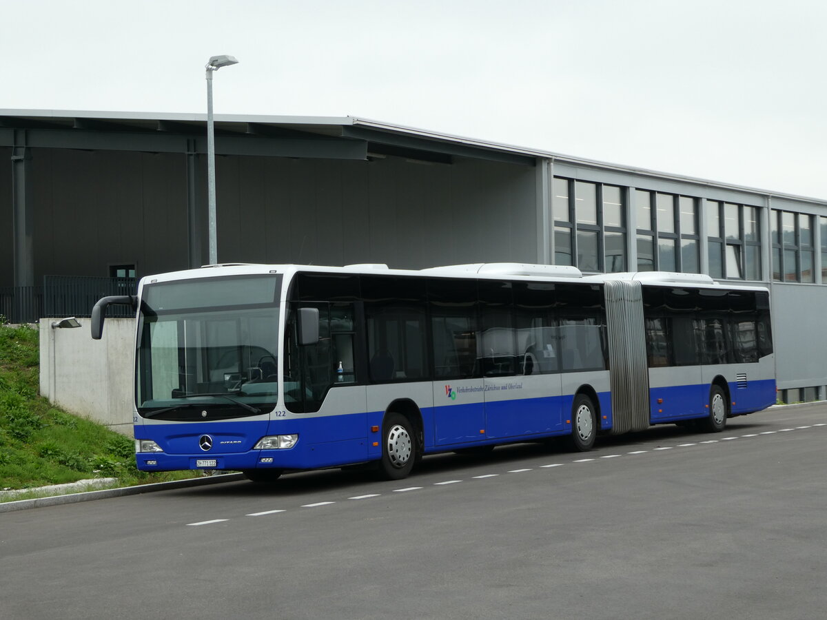 (241'610) - VZO Grningen - Nr. 122/ZH 771'122 - Mercedes am 20. Oktober 2022 in Winterthur, EvoBus