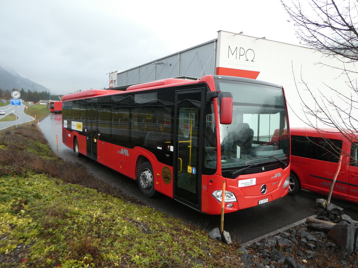 (243'316) - AFA Adelboden - Nr. 95/BE 26'774 - Mercedes am 30. November 2022 in Frutigen, Garage