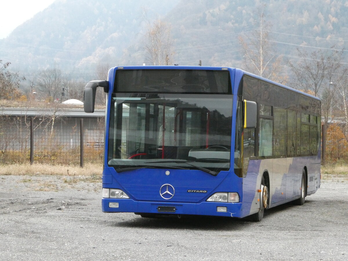 (243'454) - Lathion, Sion - Nr. 25 - Mercedes (ex VZO Grningen Nr. 14) am 3. Dezember 2022 bei St-Maurice