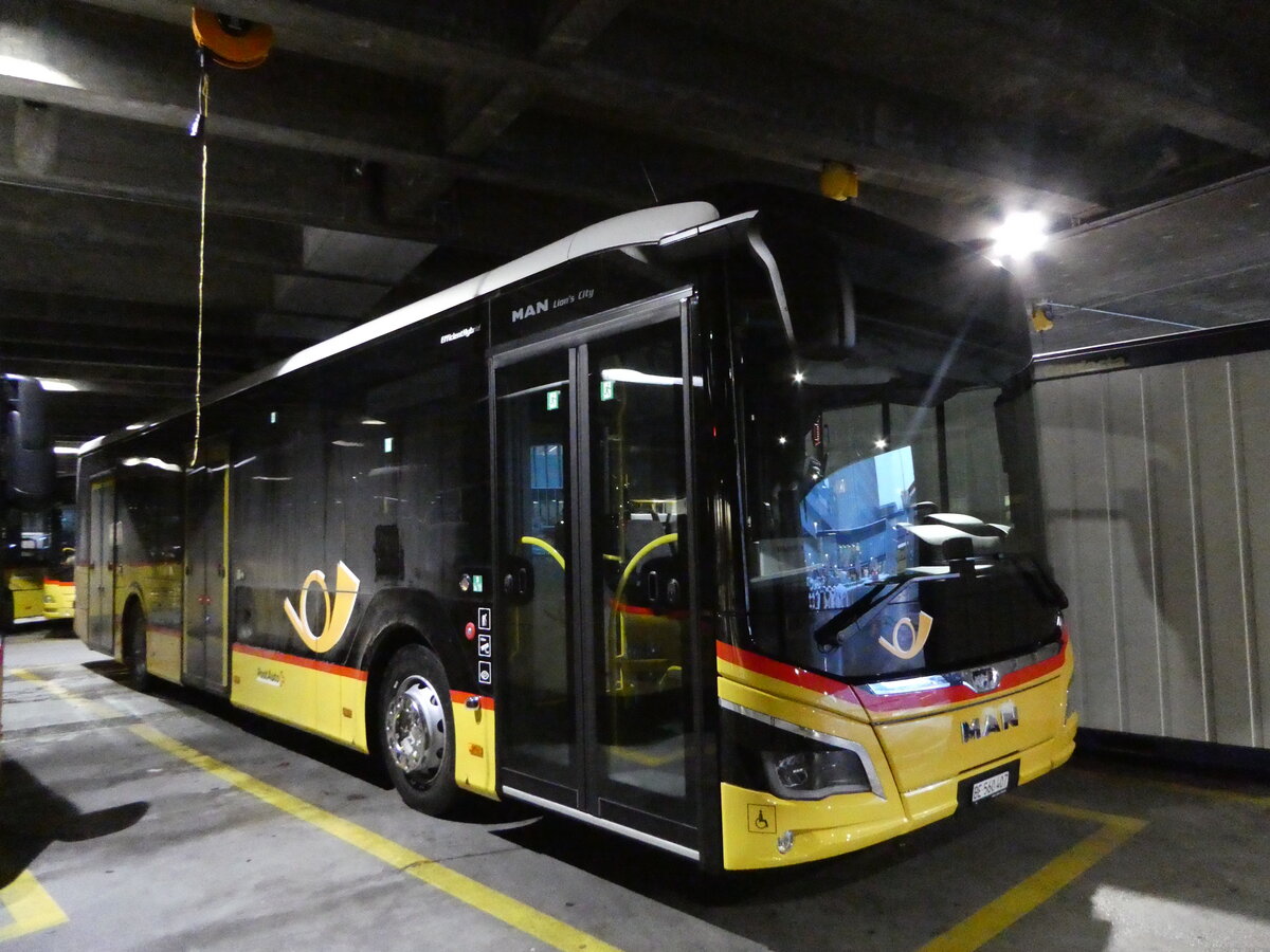 (243'735) - PostAuto Bern - Nr. 11'849/BE 560'407 - MAN am 10. Dezember 2022 in Bern, Postautostation