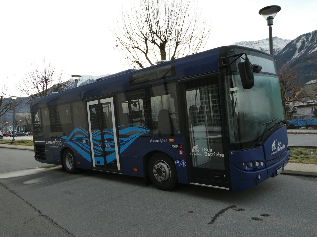 (244'116) - LBB Susten - Nr. 14/VS 38'014 - Solaris am 26. Dezember 2022 in Leuk, Garage