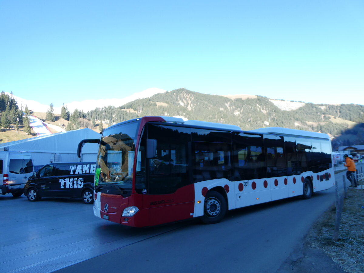 (244'581) - Wieland, Murten - Nr. 117/FR 300'586 - Mercedes am 7. Januar 2023 in Adelboden, Weltcup