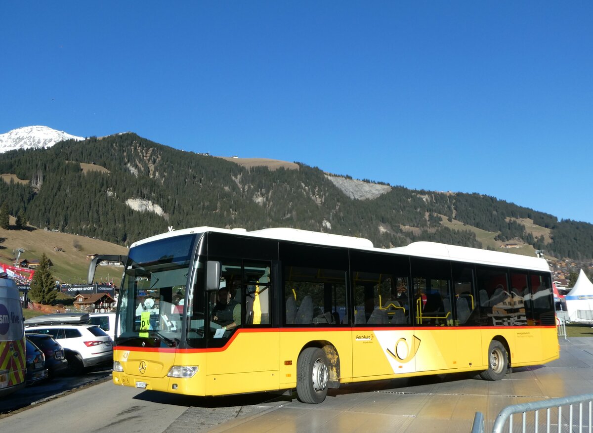 (244'633) - Engeloch, Riggisberg - Nr. 6/BE 520'405/PID 4846 - Mercedes am 7. Januar 2023 in Adelboden, Weltcup