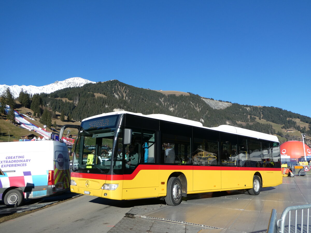 (244'635) - Engeloch, Riggisberg - Nr. 14/BE 671'028/PID 5065 - Mercedes am 7. Januar 2023 in Adelboden, Weltcup