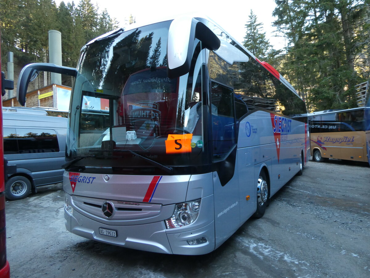 (244'829) - Siegrist, Eiken - Nr. 36/AG 19'633 - Mercedes am 7. Januar 2023 in Adelboden, ASB