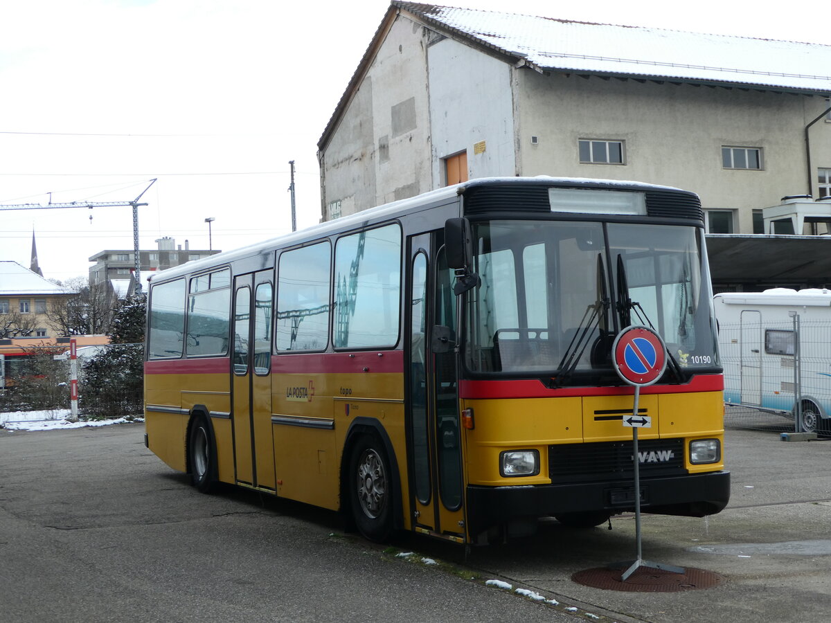 (245'221) - Gohl, Herzogenbuchsee - NAW/Hess (ex Lado, Gandria; ex Barenco, Faido PID 10'190; ex AMSA Chiasso Nr. 18) am 21. Januar 2023 in Herzogenbuchsee, Garage