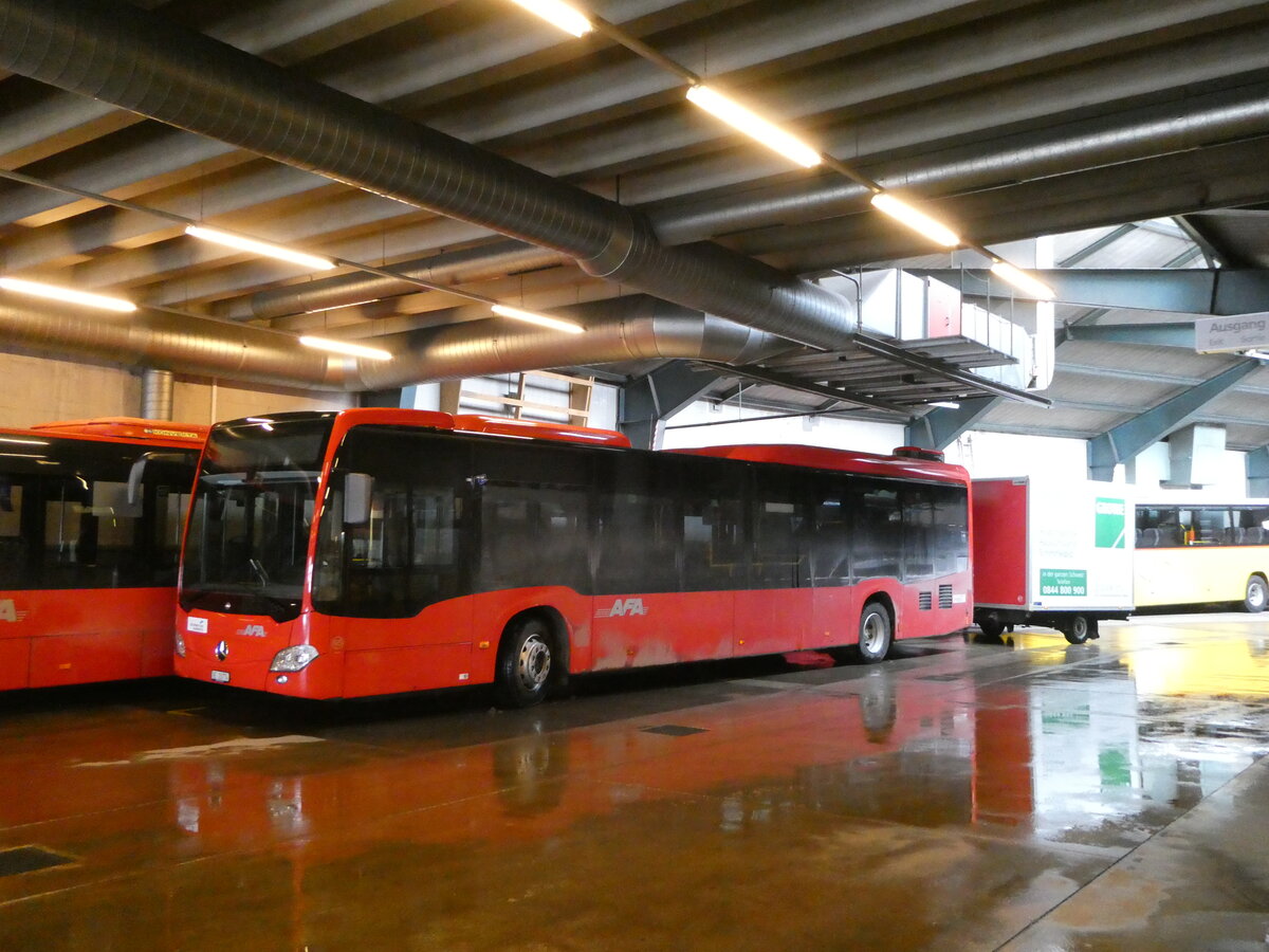 (245'247) - AFA Adelboden - Nr. 95/BE 26'774 - Mercedes am 22. Januar 2023 in Adelboden, Busstation