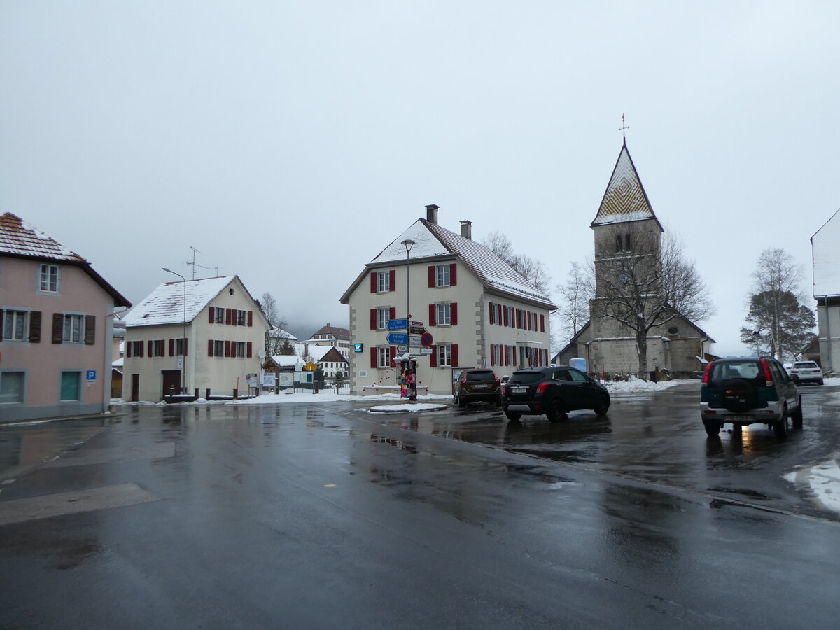 (245'661) - Gemeinde und Kirche am 2. Februar 2023 in La Br�vine