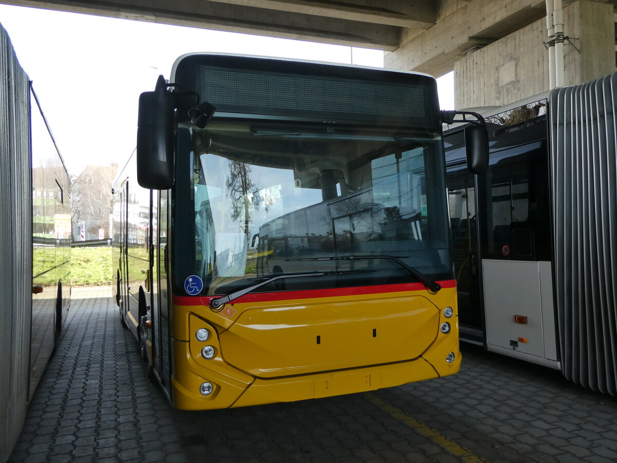 (246'285) - Gessinger, Bad Ragaz - (13701231) - Heuliez-Iveco am 18. Februar 2023 in Kerzers, Murtenstrasse