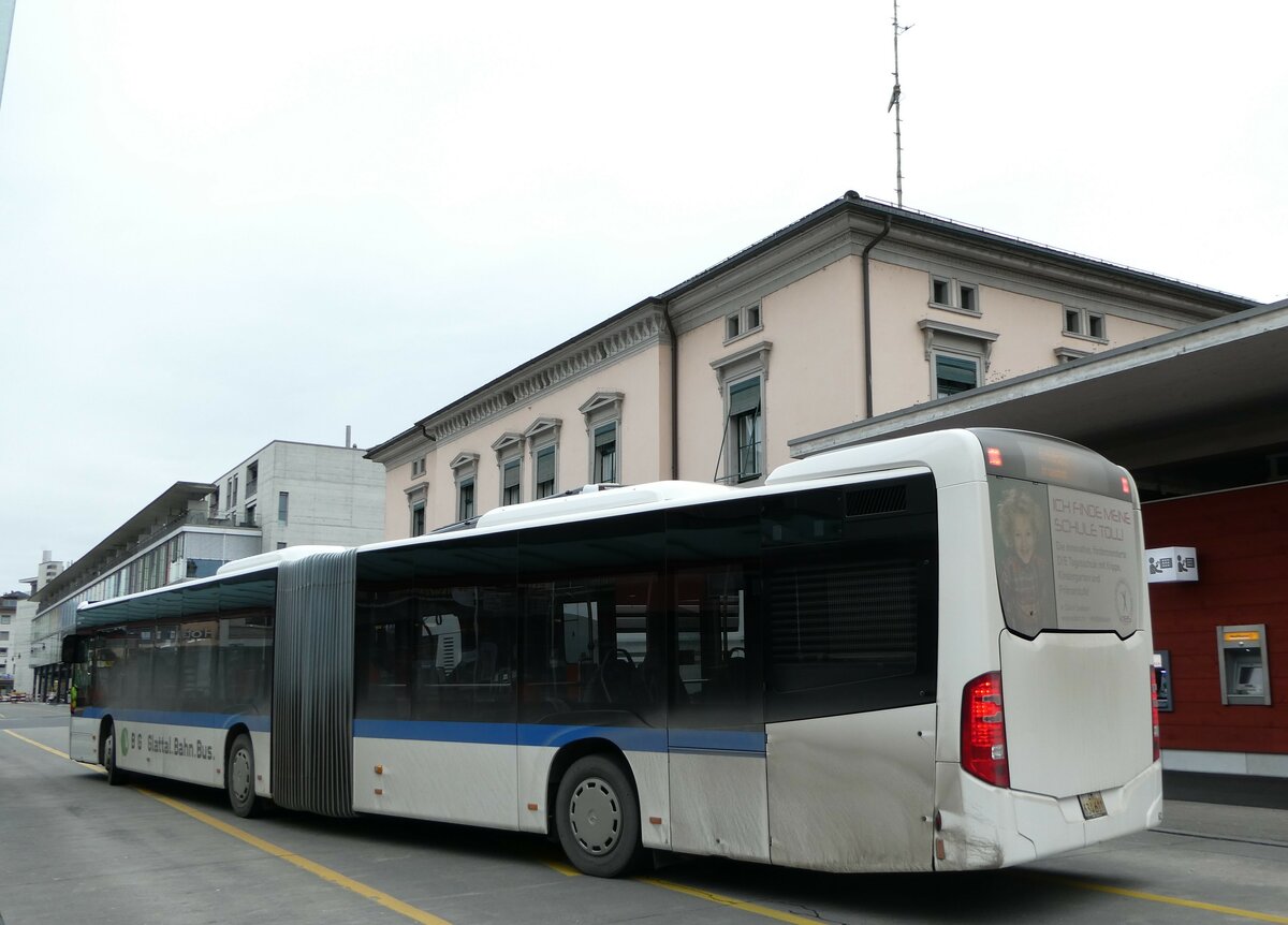 (246'615) - Welti-Furrer, Bassersdorf - Nr. 62/ZH 634'611 - Mercedes am 25. Februar 2023 beim Bahnhof Frauenfeld