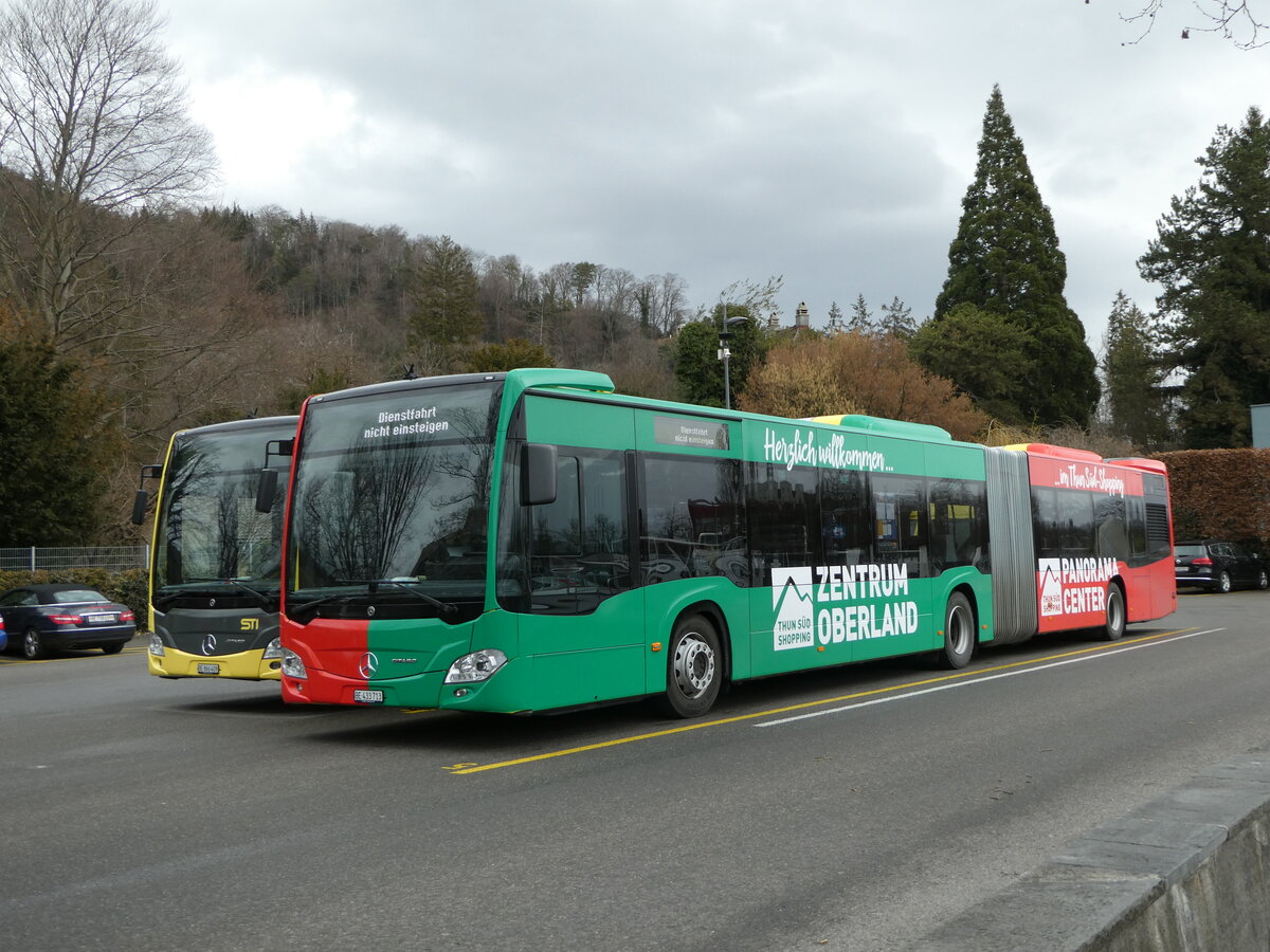 (246'961) - STI Thun - Nr. 713/BE 433'713 - Mercedes am 8. März 2023 bei der Schiffländte Thun