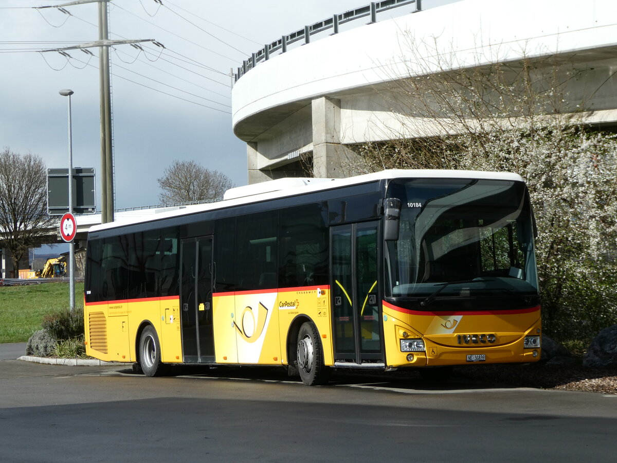 (247'727) - Favre, Rochefort - NE 30'839/PID 10'184 - Iveco am 25. Mrz 2023 in Kerzers, Interbus