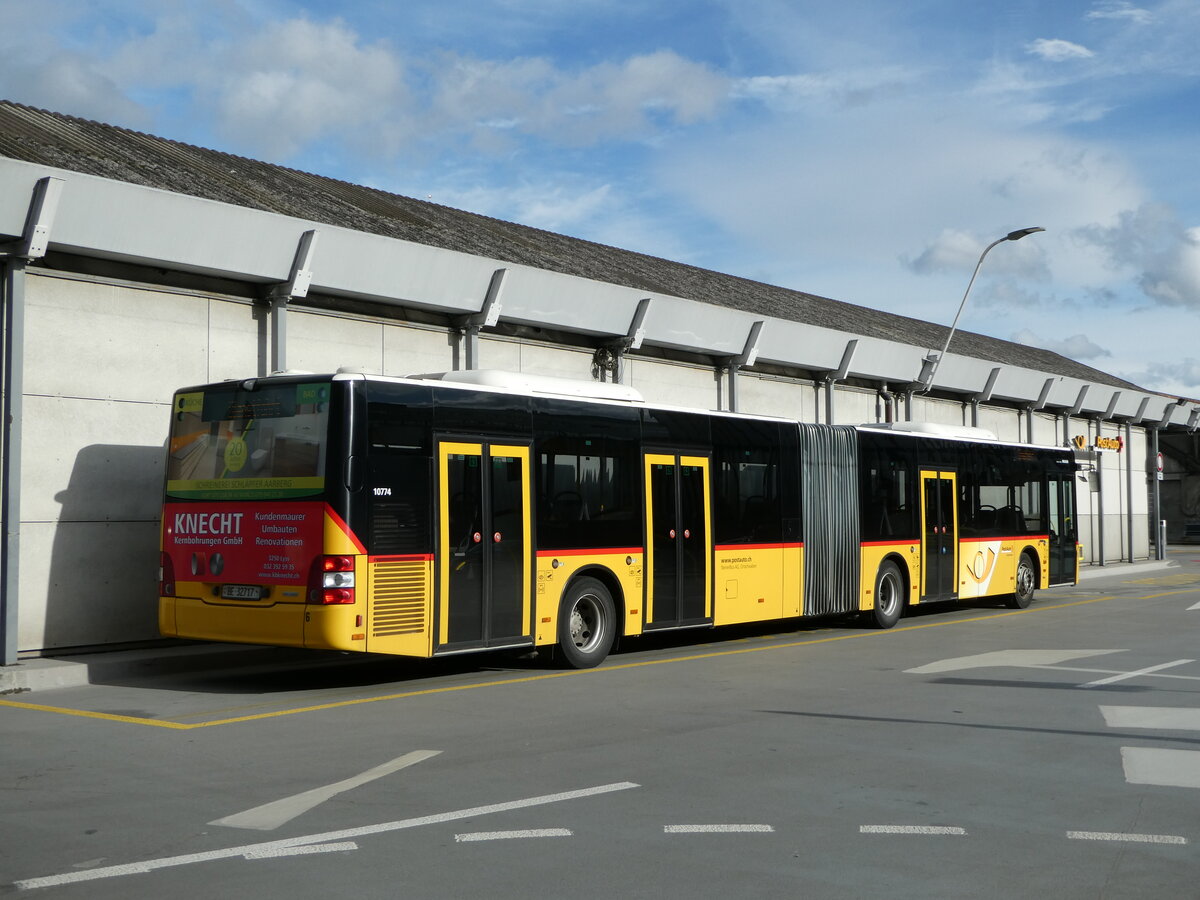 (247'730) - Steiner, Ortschwaben - Nr. 6/BE 32'717/PID 10'774 - MAN am 25. Mrz 2023 in Bern, Postautostation