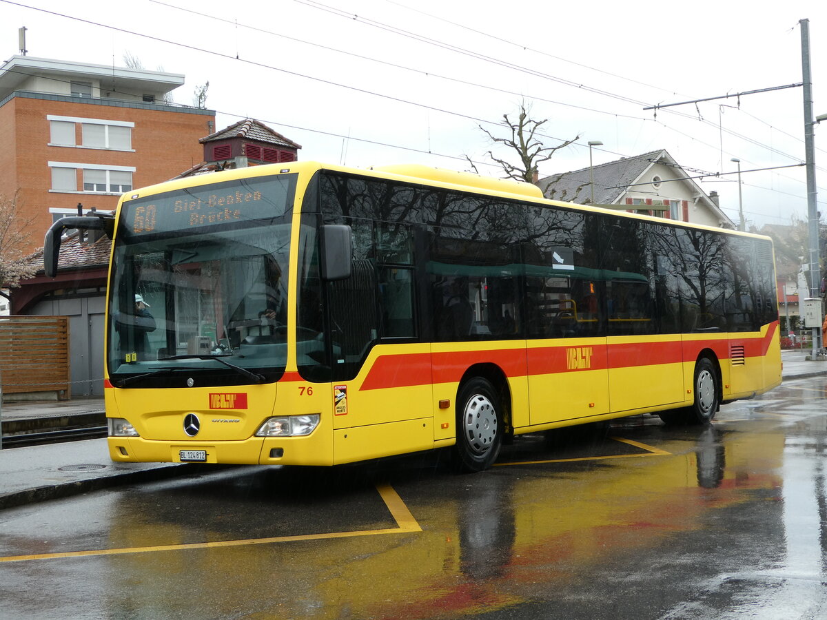 (247'899) - BLT Oberwil - Nr. 76/BL 124'812 - Mercedes am 30. Mrz 2023 in Bottmingen, Schloss