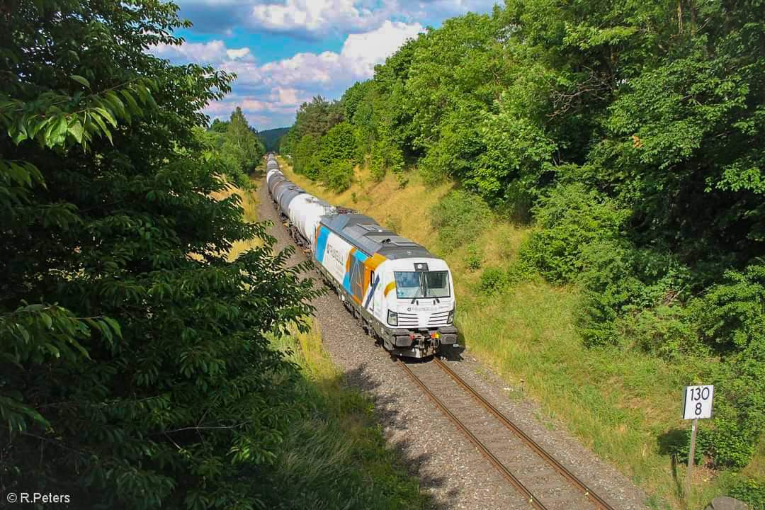 248 018 mit einem Kesselzug aus Schirnding nach Emleben bei Seußen. 04.07.22