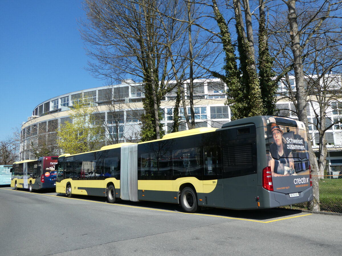 (248'023) - STI Thun - Nr. 167/BE 752'167 - Mercedes am 5. April 2023 bei der Schifflndte Thun