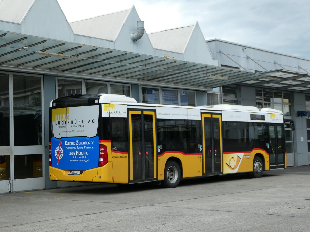 (248'373) - PostAuto Bern - BE 653'384/PID 11'682 - Mercedes am 12. April 2023 in Thun, Garage STI