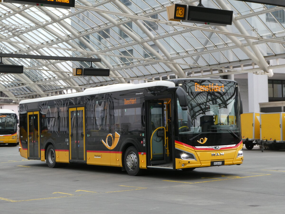 (248'654) - PostAuto Graubnden - GR 184'615/PID 11'931 - MAN am 15. April 2023 in Chur, Postautostation